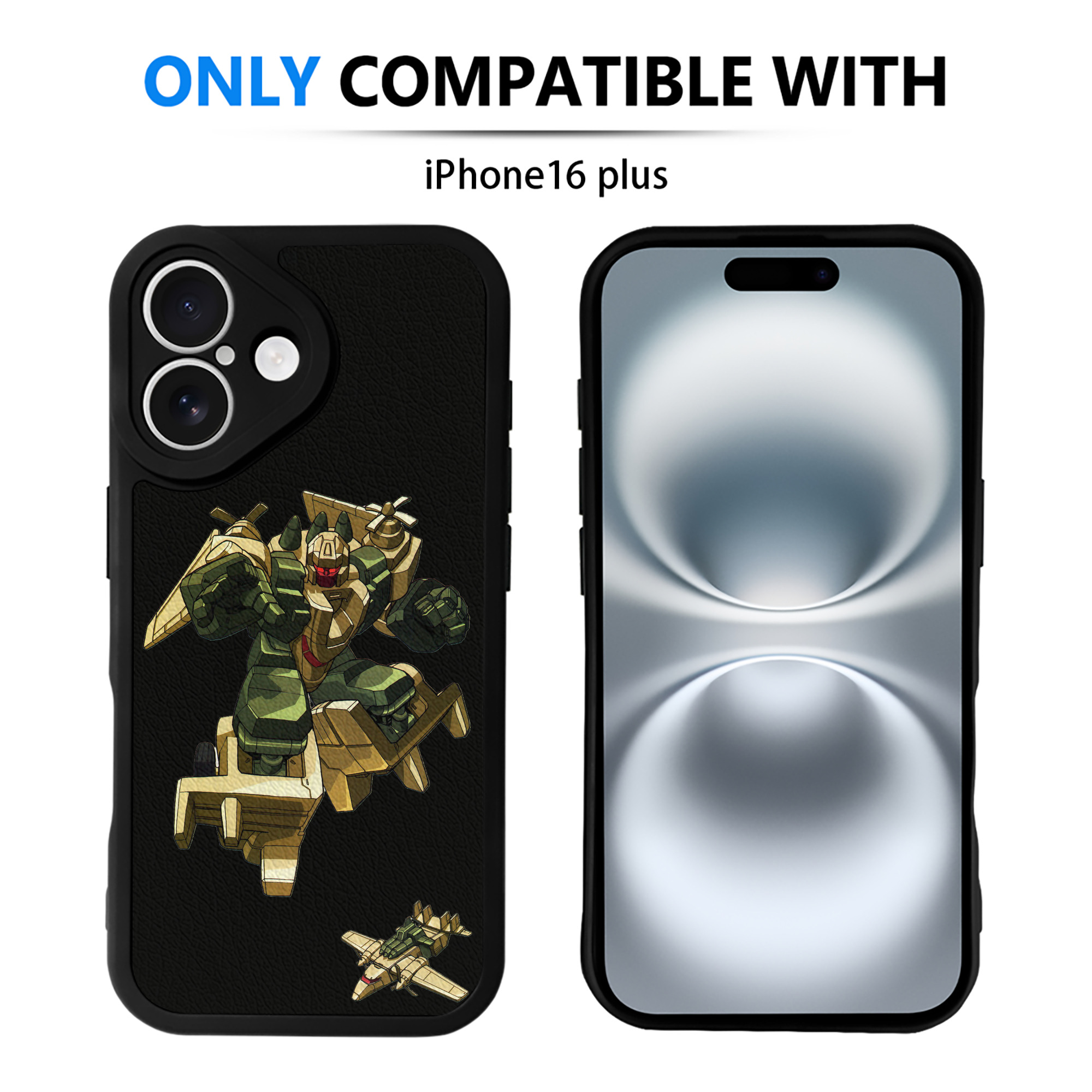 （画像用）  【iPhone 16シリーズ対応】シリコンスマホケース（レザー調） 材質：シリコン